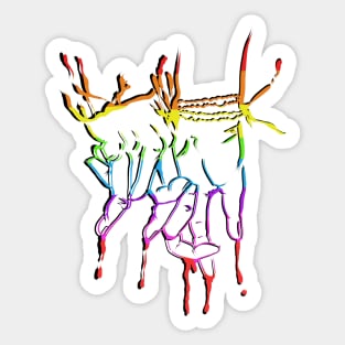 LGBTQ PDA Sticker